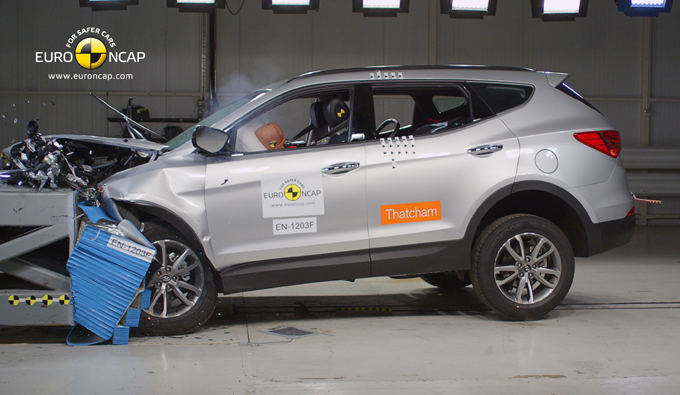 Euro NCAP nuotr./Hyundai Santa Fe