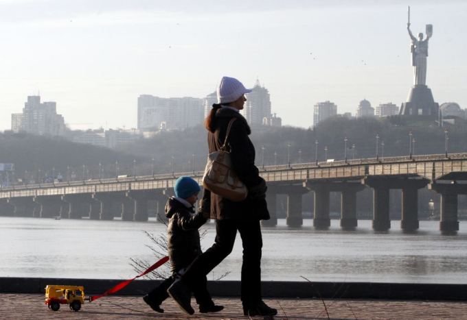 Reuters/Scanpix nuotr./Dniepro upė Kijeve