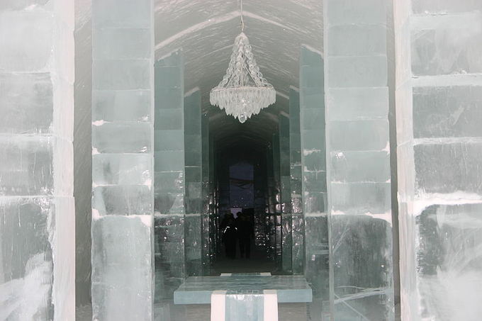 Scanpix nuotr./Ledo vieabutis `vedijoje Icehotel