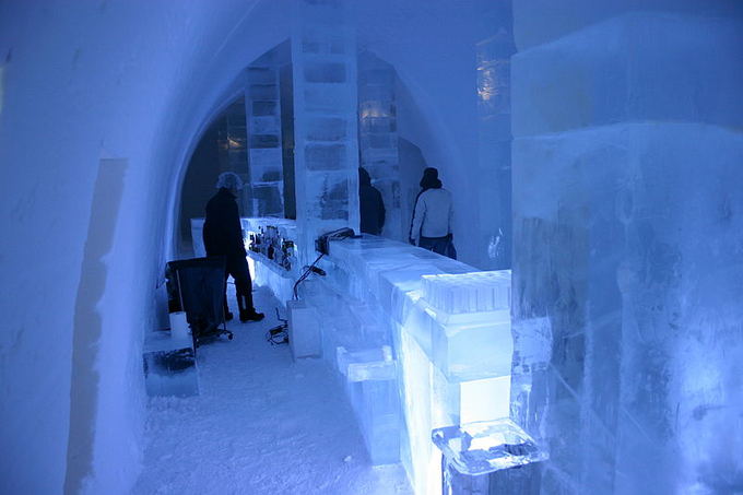 Scanpix nuotr./Ledo vieabutis `vedijoje Icehotel