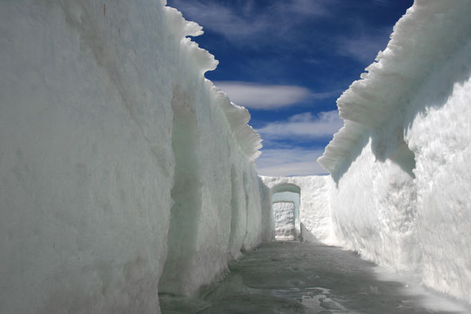 Scanpix nuotr./Ledo vieabutis `vedijoje Icehotel