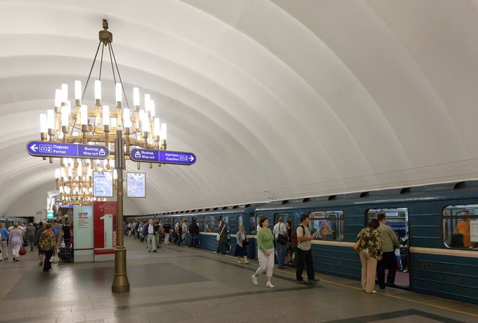 123rf.com nuotr. /Sankt Peterburgo metro