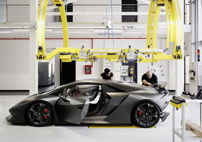 Gamintojo nuotr./Lamborghini Sesto Elemento