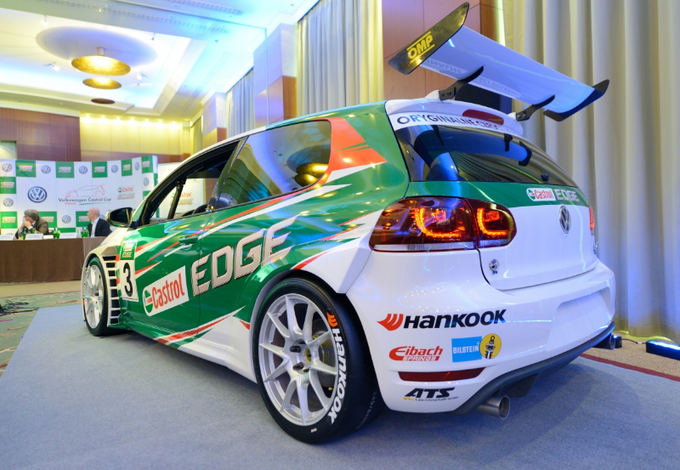 Organizatorių nuotr./2013-ųjų Volkswagen Castrol Cup automobilis