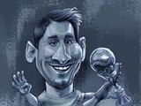 Gintaro Jociaus/sarzai.lt iliustr./Mesijas (Lionelis Messi)