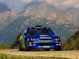 „Scanpix“ nuotr./„Subaru Impreza WRC“ su Petteriu Solbergu prie vairo