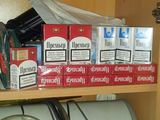 Vilniaus apskrities VPK nuotr./Kontrabandinės cigaretės