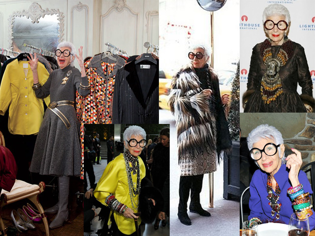 Pinterest nuotr./Iris Apfel 