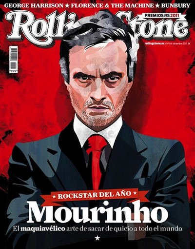 Jose Mourinho ant Rolling Stone viraelio