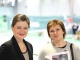 „Godwell“ atstovė Ieva Kamsiukaitė ir 50+ grupės III vietos nugalėtoja Elena Kuzemina