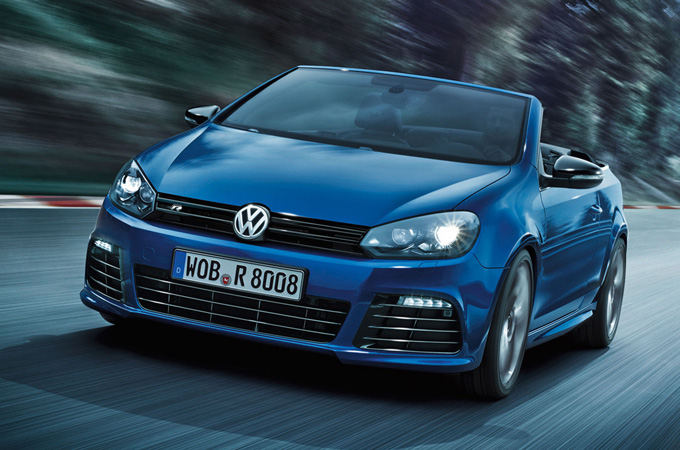 Gamintojo nuotr./Volkswagen Golf R Cabriolet