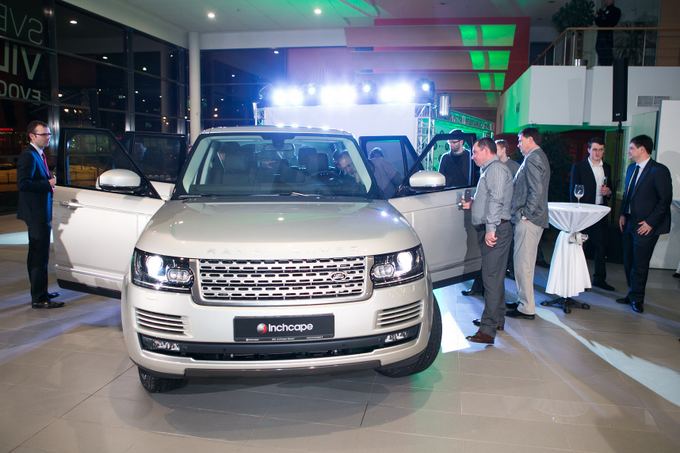 Inchcape nuotr./Range Rover pristatymas Lietuvoje