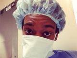 „Instagram“ nuotr./Wiz Khalifa ligoninėje laukia sūnaus gimimo