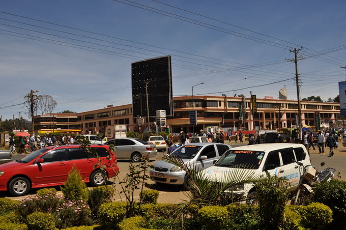 M.Vadiaio nuotr./Eldorete driekiasi ir pagrindinis Kenijos kelias ia Mombasos į Ugandą.