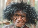 Giedriaus Dagio nuotr./Lani ir Dani genčių vyrų žvilgsniai (Papua provincija, Indonezija)