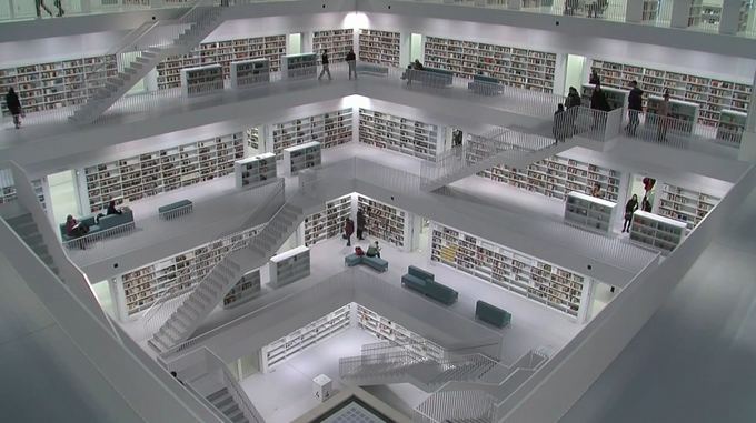 Kadras ia vaizdo siužeto/`tutgarto miesto biblioteka