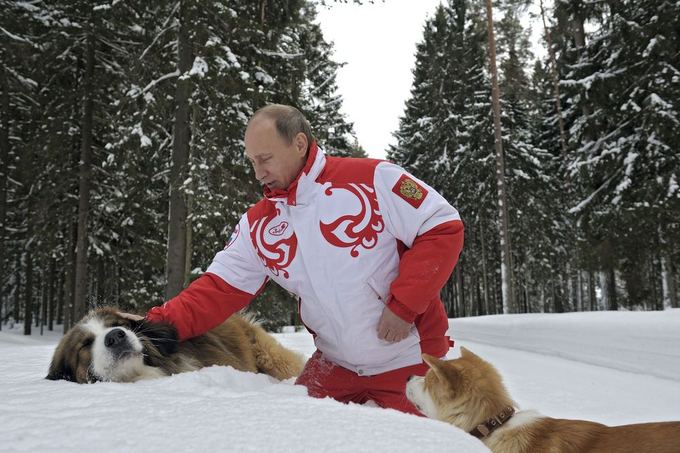 Vladimiras Putinas naujoje fotosesijoje