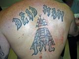 JAV teisingumo departamento nuotr./„Dead Man Incorporated“ gaujos nario tatuiruotė