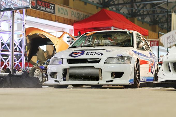 Aistės Kirsnytės nuotr./Mitsubishi Lancer Evo VIII (611 AG)