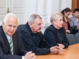 Velionio Andriaus Ūso tėvas Aleksandras (kairėje) ir Laimutės Stankūnaitės tėvai.