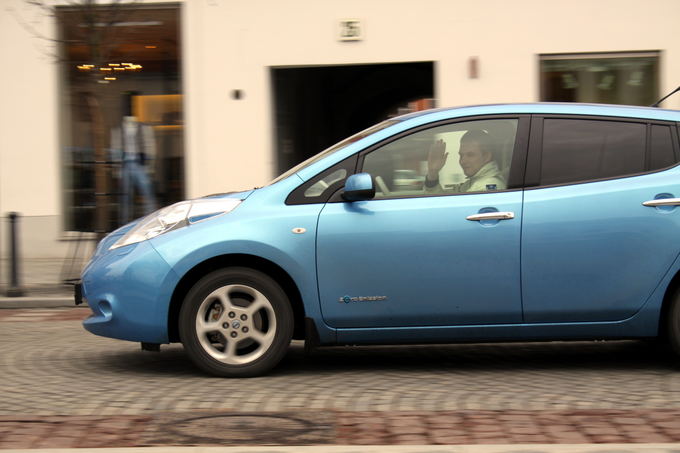 Mindaugo Plukio/Nissan nuotr./GAZAS.LT ekonomiako vairavimo testas