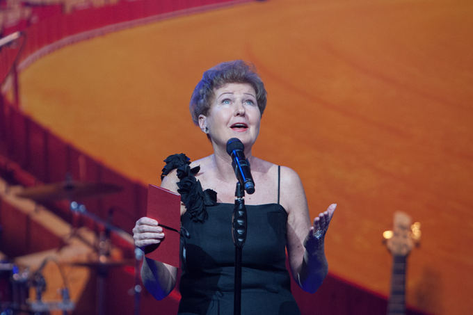 Gražina Arlickaitė Sidabrinių gervių 2013 apdovanojimų ceremonijoje