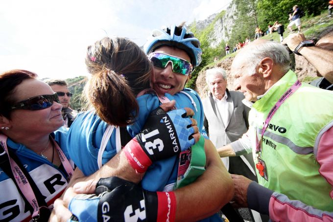 Giro d'Italia lenktynėse pildosi lietuvio Ramūno Navardausko svajonės