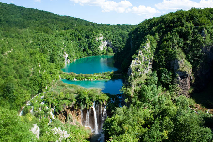 Mario Fajt/ Flickr.com nuotr./Plitvicos ežerai vadinami Kroatijos perlais