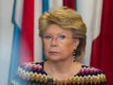 BFL/Vyginto Skaraičio nuotr./Europos Komisijos vicepirmininke Viviane Reding