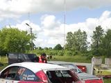 Wellmann rally team komandos nuotr./Aurimo Jonaičio automobilis po avarijos ne greičio ruože