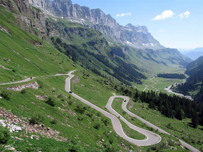 Wikipedia.org nuotr./Klausen Pass kelias