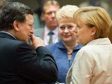 Jose Manuelis Barroso, Dalia Grybauskaitė ir Angela Merkel