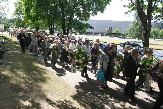 Filomenos Taunytės laidotuvės