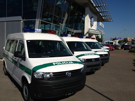 („Moller Realty“ nuotr.)/Teritorinės policijos įstaigų mobilioms grupėms skirti „Volkswagen Transporter LRS“ 
