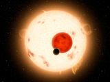 NASA iliustr./Planeta „Kepler-16b“