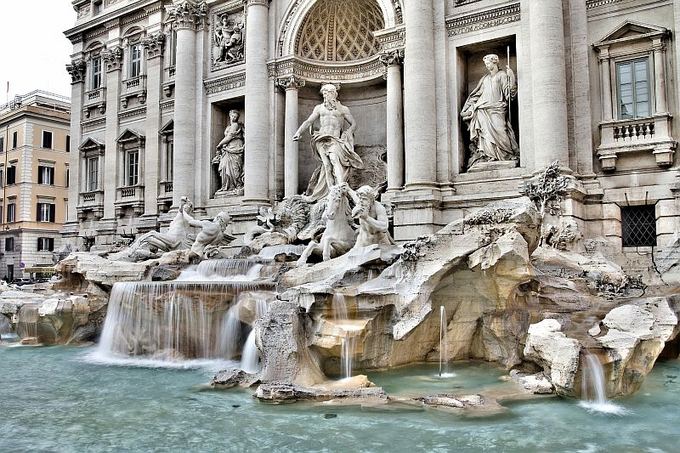 Shutterstock nuotr. / Trevi fontanas Italijoje