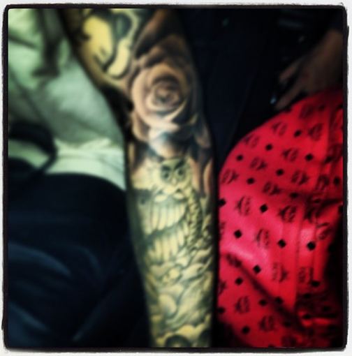 „Instagram“ nuotr./Justino Bieberio tatuiruotė