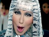 Kadras ia YouTube/Cher dainos Woman's World vaizdo klipe