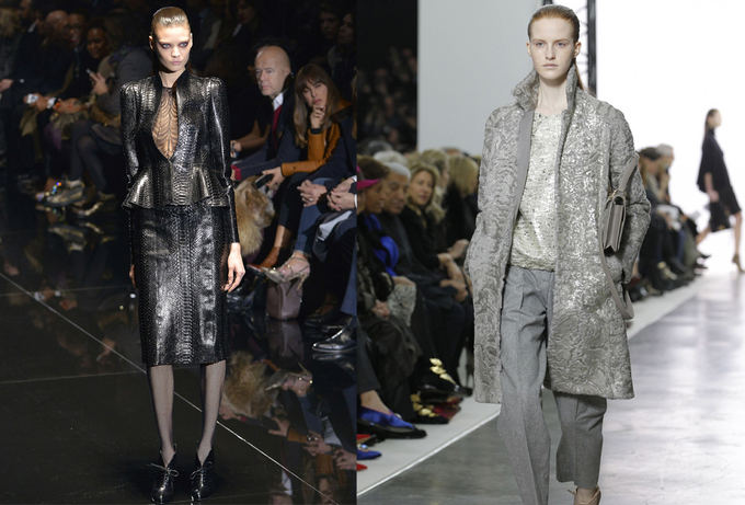 Scanpix nuotr. / Ia kairės: Gucci modelis, Milano mados savaitė. Giambattista Valli žiemos kolekcija, demonstruota Paryžiaus aukatosios mados savaitėje. 
