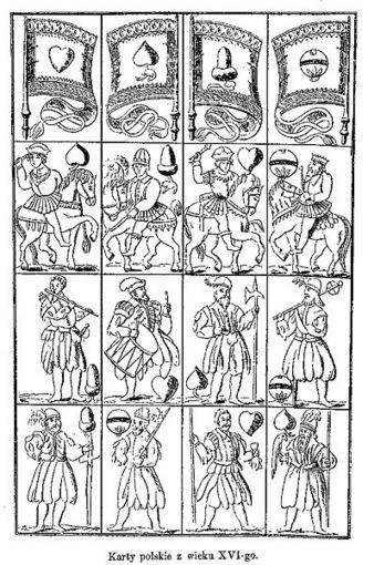 XVI a. Lietuvoje naudotos kortos