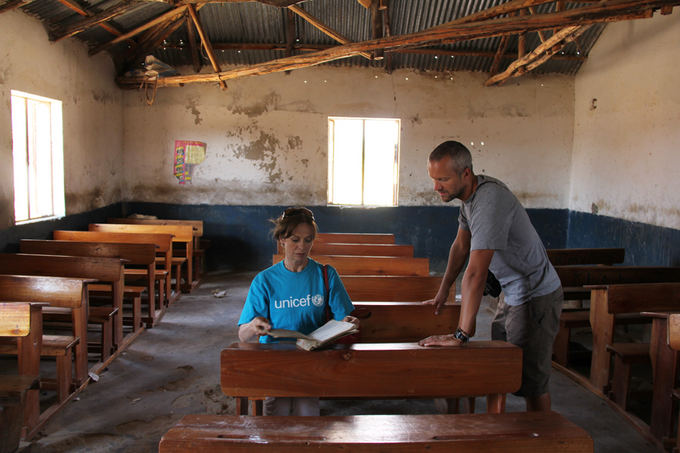 Asmeninio archyvo nuotr. / Aktoriai Virginija Kochanskytė ir Giedrius Savickas lankosi Tanzanijoje.