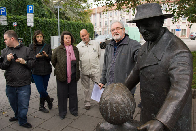 Aurimo `rubėno nuotr./Ekskursija po žydiakąjį Vilnių sudomino ir pasaulio litvakus, ir vilniečius