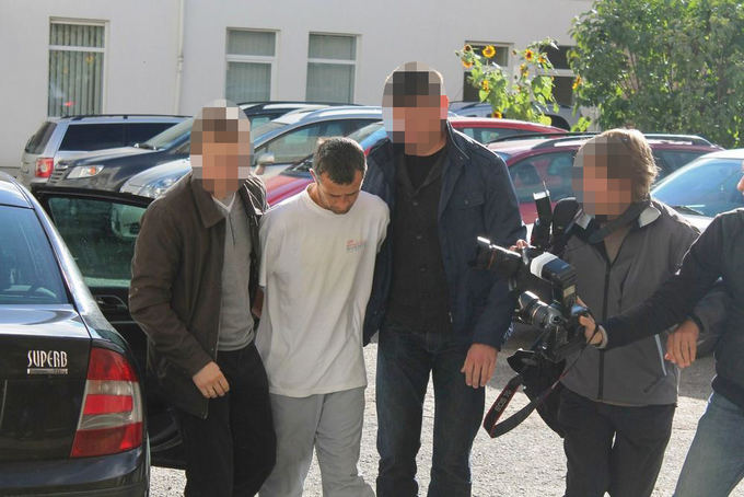 Tomo Markelevičiaus nuotr./Suspect Julius Jokubaitis in Panevėžys court