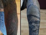 Eddy Tattoo nuotr./Robertas LaSardo Vilniuje atsinaujino savo tatuiruotę