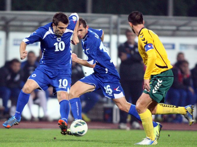 Bosnijos ir Hercegovinos futbolo rinktinė (deainėje Z. Misimovičius)