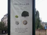 Rygoje gyvenančios lietuvės Lauros nuotr./Neįprastos kainos latais ir gražiai atrodančios  eurais