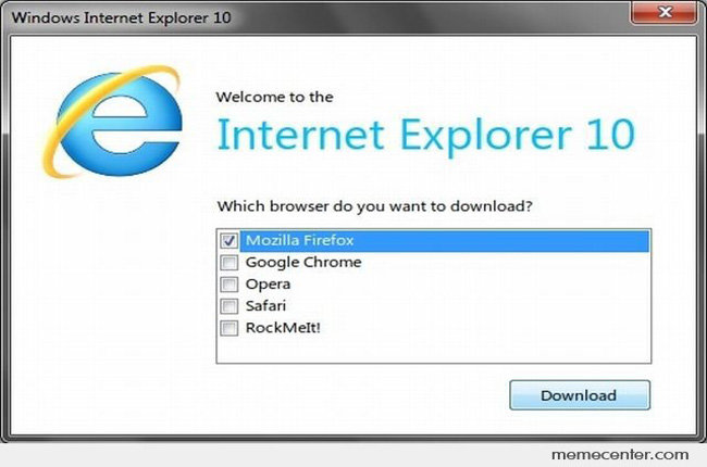 „Internet Explorer“ memai