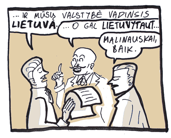 Donato Malinausko komiksas