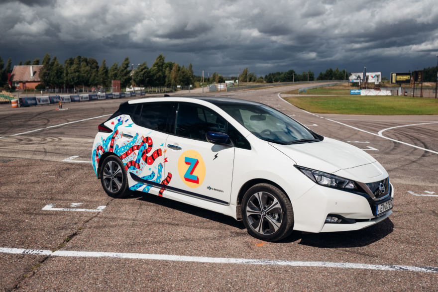 Nissan leaf store autoplius