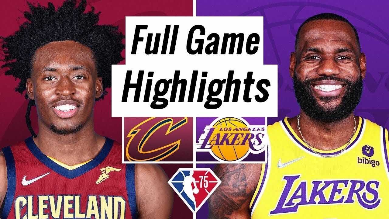 CAVALIERS at LAKERS, NBA FULL GAME HIGHLIGHTS